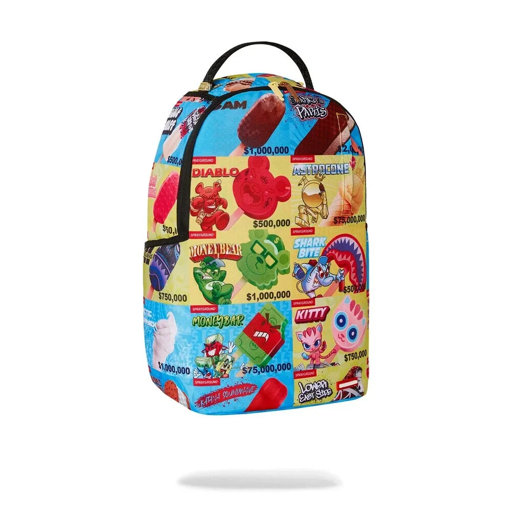 Sprayground Characters Ice Cream Truck DLXR Backpack Unisex Multi Graphic SPR109